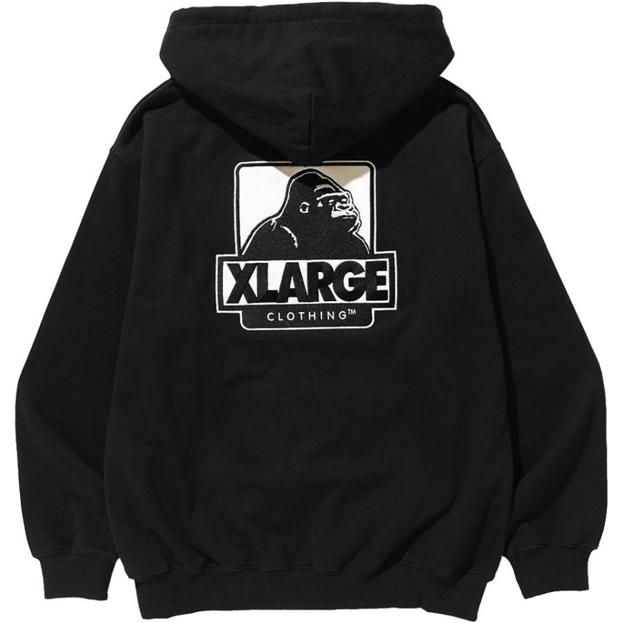 XLARGE（エクストラ ラージ） OG BOX ZIP UP HOODED SWEATSHIRT 公式