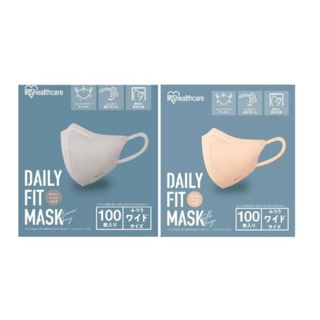 IRIS OHYAMA（アイリスオーヤマ） デイリーフィットマスク ベージュ