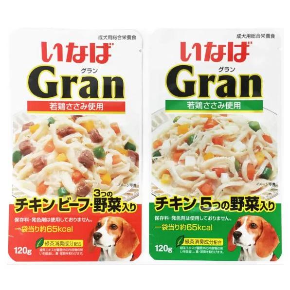 グラン いなば イナバ Gran レトルト ドッグフード チキン ビーフ 野菜