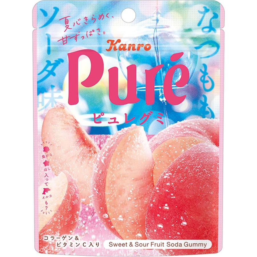 Pure(カンロ) ピュレグミ カンロ お菓子 おやつ 選べる4種類×8袋セット