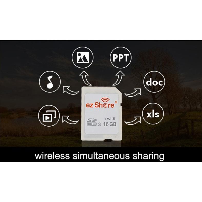 ezShare Wi-Fi機能搭載 SDアダプター microSDHC(8GB-32GB ezShare Wi-Fi機能搭載 SDアダプター microSDHC(8GB-32GB