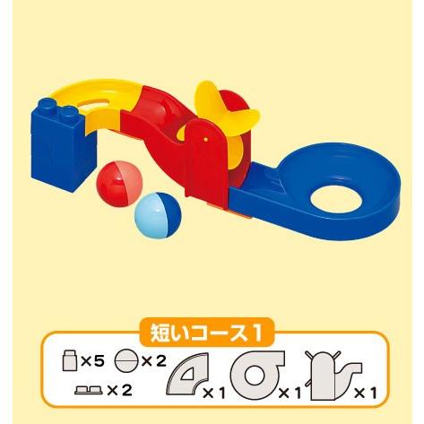 知育玩具 ブロック コロコロコースターBOX トイローヤル ベビー キッズ 誕生日 ギフト プレゼント ボール 組み立て 発想力 男の子 女の子｜716baby｜05