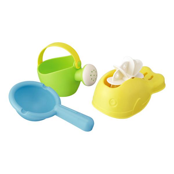 お風呂のおもちゃ バストイ 子供 キッズ 水遊び 抗菌 やわらかおふろでファーストセット 赤ちゃん ベビー 防カビ プール 海水浴 水車 ジョーロ スコップ :4903447727904:716 BABY 通販 お風呂おもちゃ ワンワンのおふろセット 4点セット 赤ちゃん おふろ 水遊び バストイ 男の子 女の子