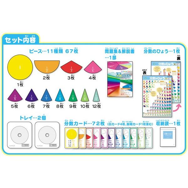 知育玩具 6歳 5歳 くもん パズル はじめての分数パズル くもん出版 Kumon 公文 教材 学習玩具 算数 おもちゃ 分数パズル 学ぶ 誕生日プレゼント ギフト お祝い 716 Baby 通販 Yahoo ショッピング