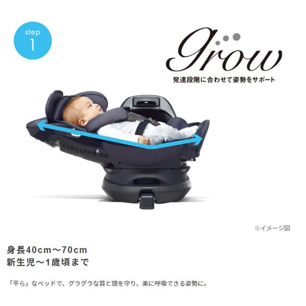 正規品 チャイルドシート 赤ちゃん 新生児 アップリカ フラディア ISOFIX セーフティー ベビー 子供 0歳 ベッド型 i-saiz R129 一部地域 送料無料｜716baby｜12