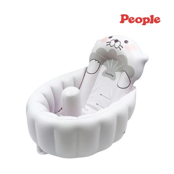 12 22まで ベビーバス 折りたたみ ラッコハグ Lacco Hug 着後レビューで ピープル ベビー 新生児 赤ちゃん 沐浴 マタニティ お風呂 出産 ママ おふろ かわいい パパ 帰省 孫