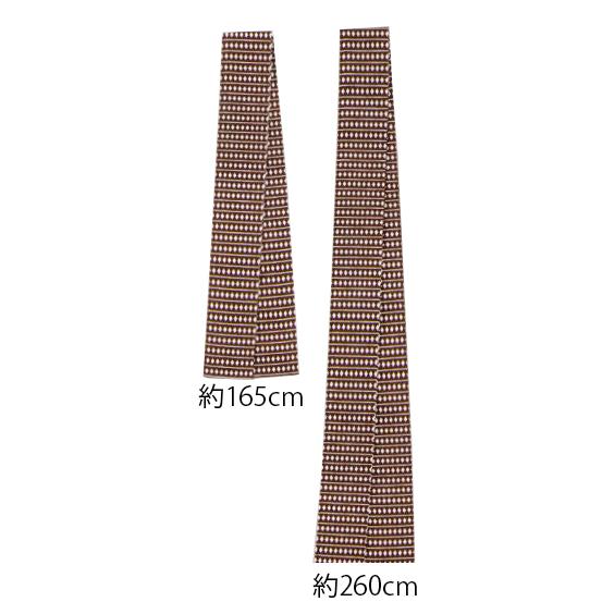 半纏帯（袢天帯・法被帯） 芯なし（巾約6cm 長さ約165cm もしくは
