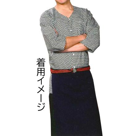 WAX 鯉口シャツ　特大　XL こいくちシャツ 楽天市場】【在庫限り】大人 鯉口シャツ 7分袖 【太字紺】サイズ：S・M