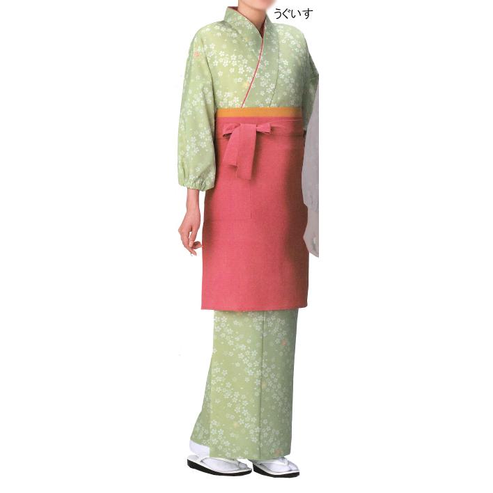 お取り寄せ商品 風香 茶衣着・スカートタイプ 桜 M・L寸 TY-6008 TY