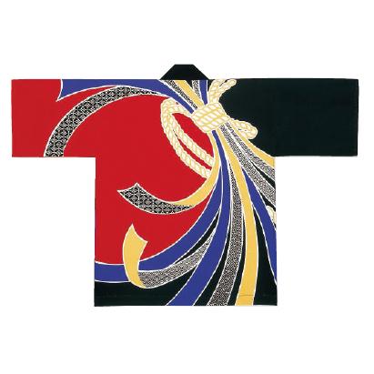 祭り法被 赤・黒 束ね熨斗【衿文字 左右合計10文字まで+220円で 