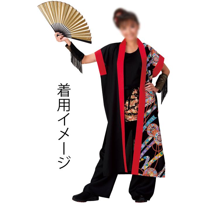 よさこい衣装　よさこいコスチューム　（男女兼用）　熨斗・鼓　21-ty60086_1