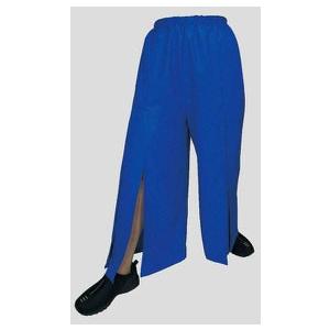 よさこい スリットパンツ ブルー Ｍ・Ｌ寸 51-ty20618（ty76118） 踊り衣装、着物