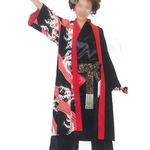 よさこい長袢天　波　Ｍ・Ｌ・ＬＬ寸