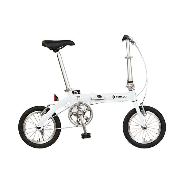 送料無料！ RENAULT LIGHT8 AL-FDB140 折り畳み自転車 １４インチ ルノー ライト８ ホワイト