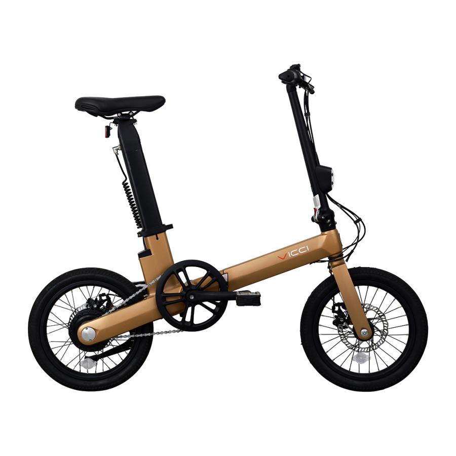 vicci v-01 電動アシスト自転車 送料無料 VICCI V-01 16インチ 折りたたみ電動アシスト自転車