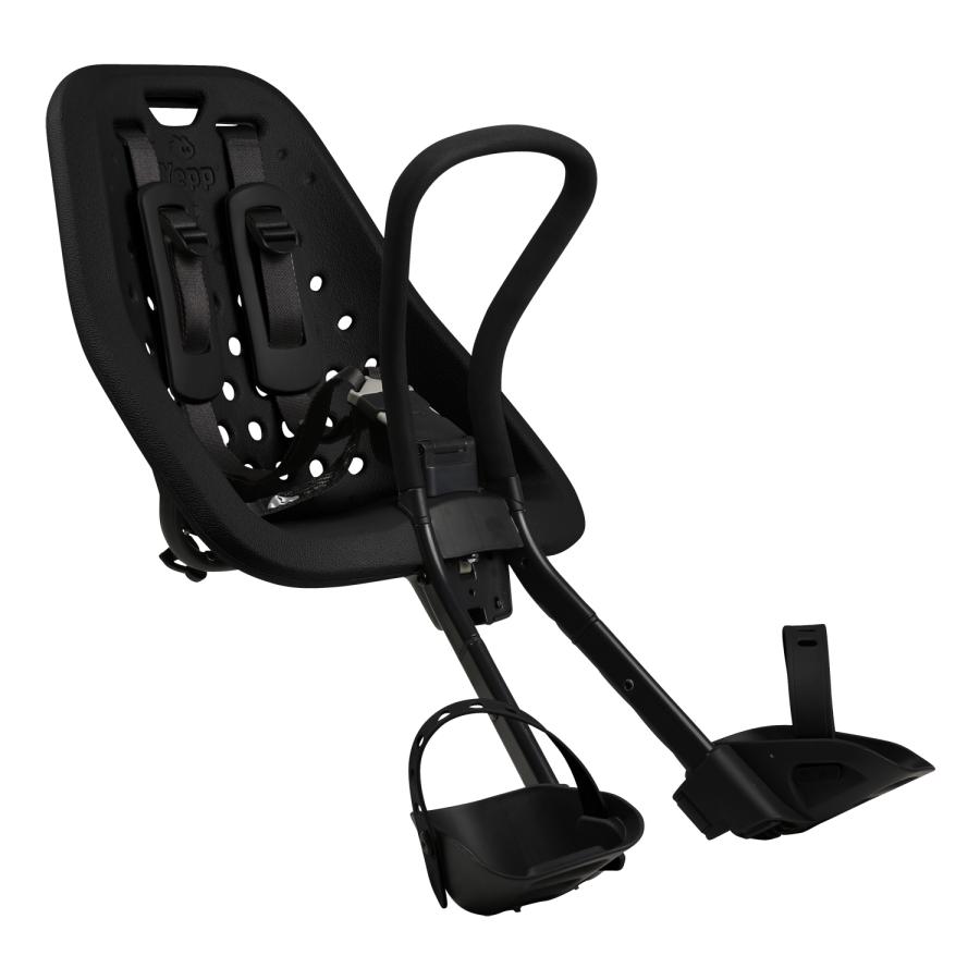 送料無料 ！ yepp チャイルドシート 子供乗せ MINI 前用 イエップ ミニ　ブラック