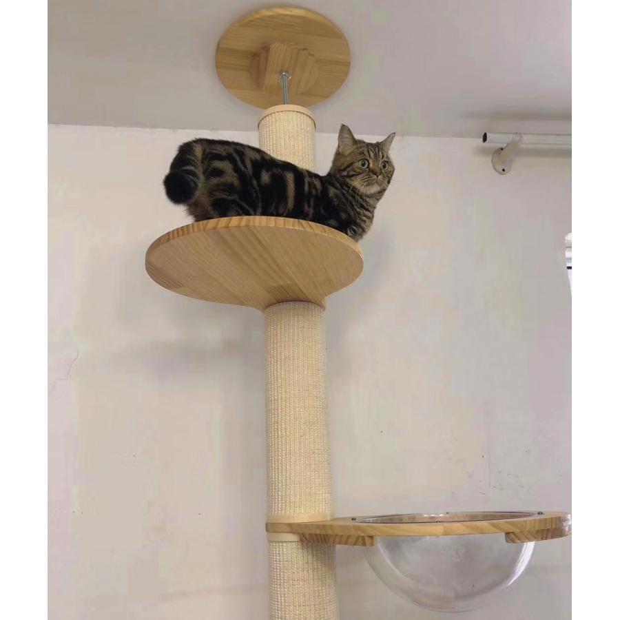 猫家族 大型ステップ 板 DIY突っ張り式 キャットタワー パーツ 部品