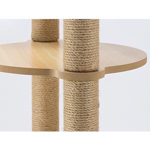 猫家族 天空のキャットハウス キャットタワー 木製 多頭飼い 大型