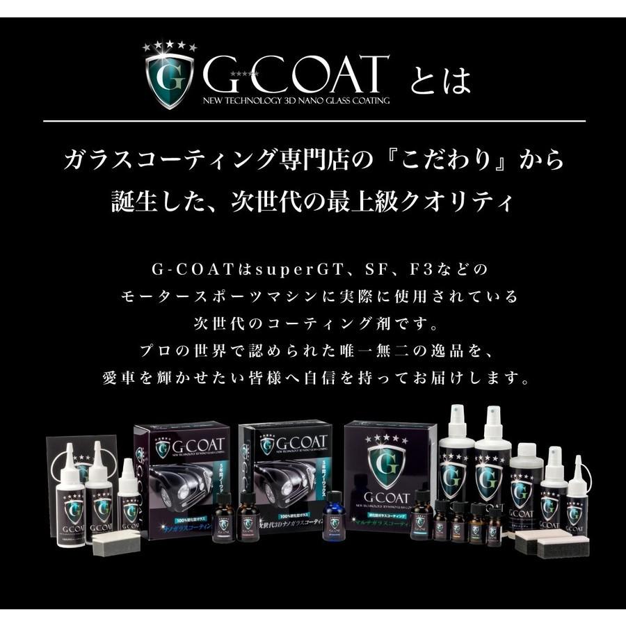 次世代 ガラスコーティング剤 G-COAT 3Dナノストロング