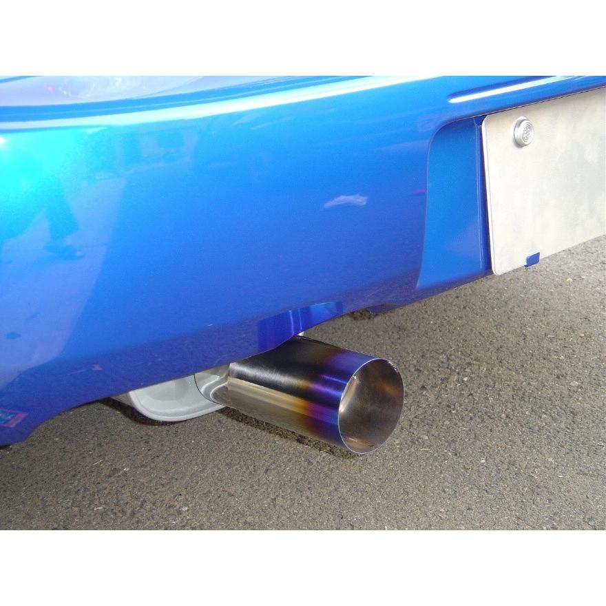 100Φ用 チタンテール マフラーカッター 100ミリ titanium