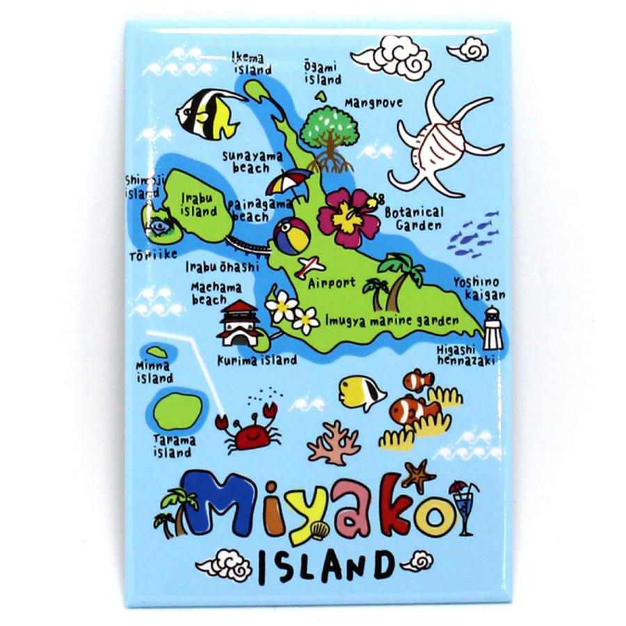 沖縄限定】 島別角マグネット（全3種） : 名護商店 - 通販 - Yahoo