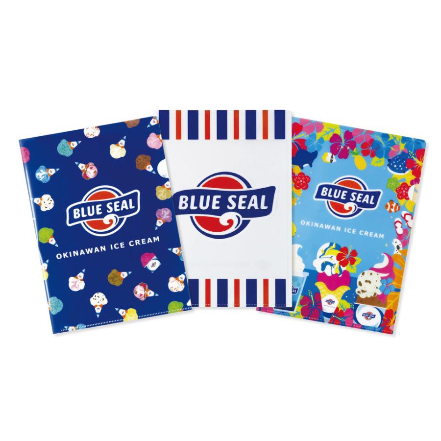 公認】ブルーシール / クリアファイル A4（全3種） : 名護商店 - 通販