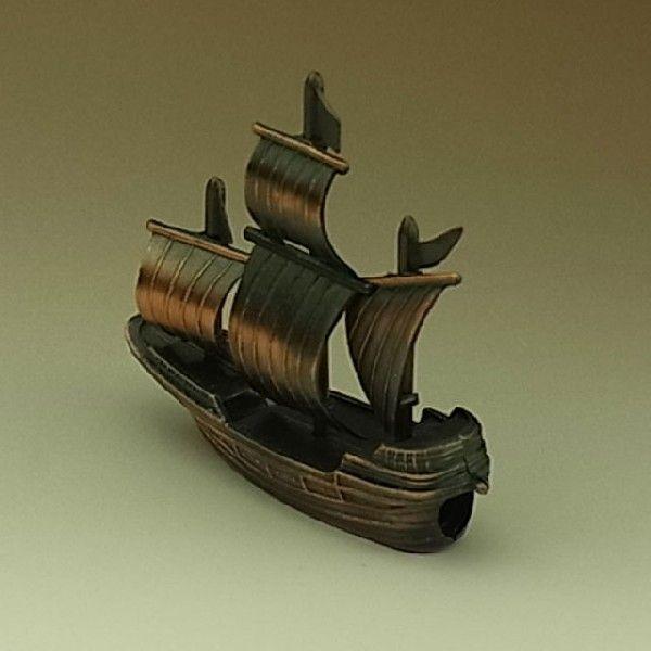 アンティーク調 鉛筆削り 帆船 ミニチュア えんぴつ削り オブジェ 置物