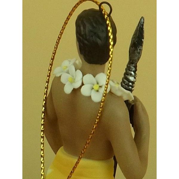ハワイアンオブジェ』ミニジルフィギュア やりを持つ男性/Spearman