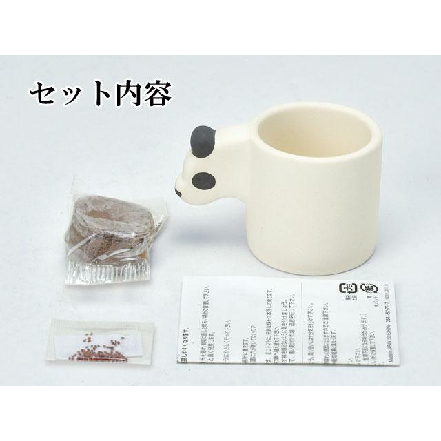 栽培キット monokuro animal モノクロアニマル かわいい 栽培セット