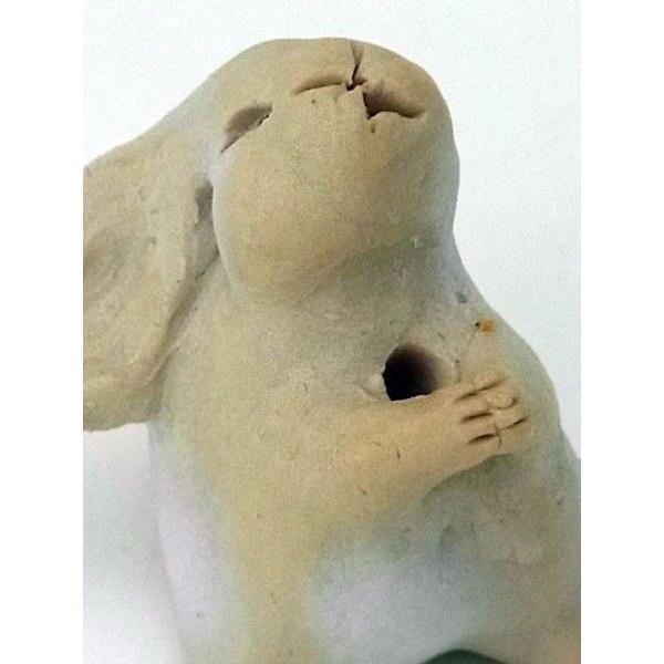 お香・お香立て』うさぎのお香立て 一点物 「即納」 陶器 陶芸 日本 匠