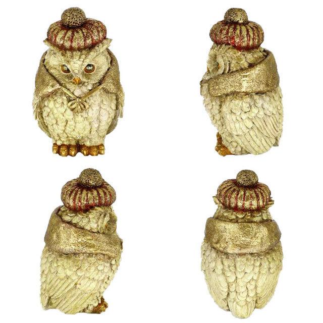 オウル クローク ふくろう フクロウ 梟 おしゃれ かわいい グッズ 雑貨 置物 オブジェ 動物 どうぶつ アニマル 玄関 Toy430 癒しグッズ専門店 なごみ 通販 Yahoo ショッピング