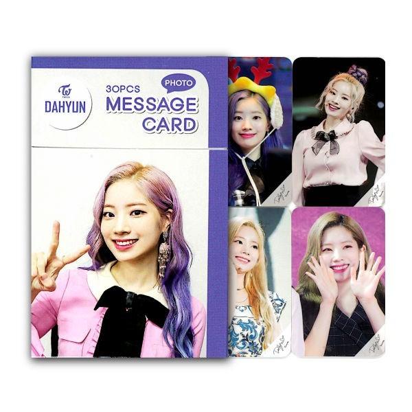 Dahyun Twice ダヒョン グッズ ミニ メッセージ トレカ カード 30枚 トゥワイス トワイス 01 Sk1911 30 Dahy 7 5 3アクセサリーshop 通販 Yahoo ショッピング