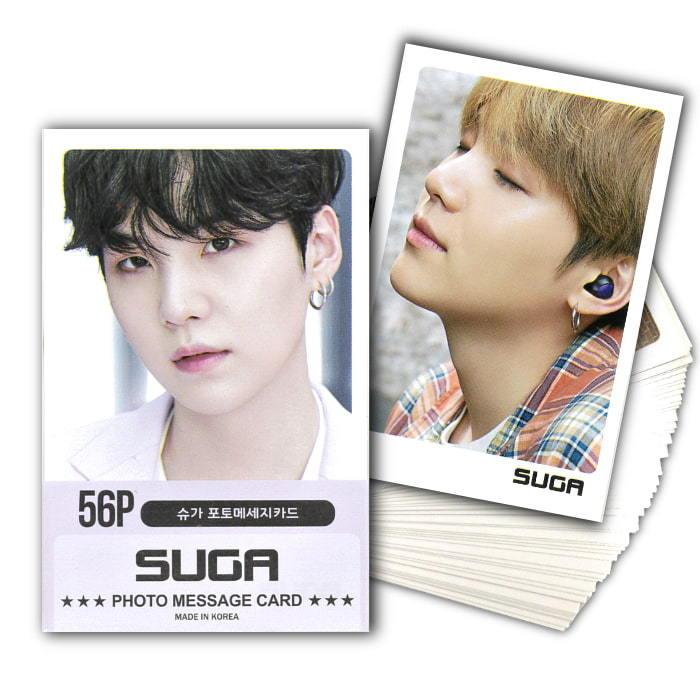 Suga Bts シュガ ユンギ 年末年始大決算 グッズ ミニ カード 画像 フォト 56枚 写真 バンタン 防弾少年団