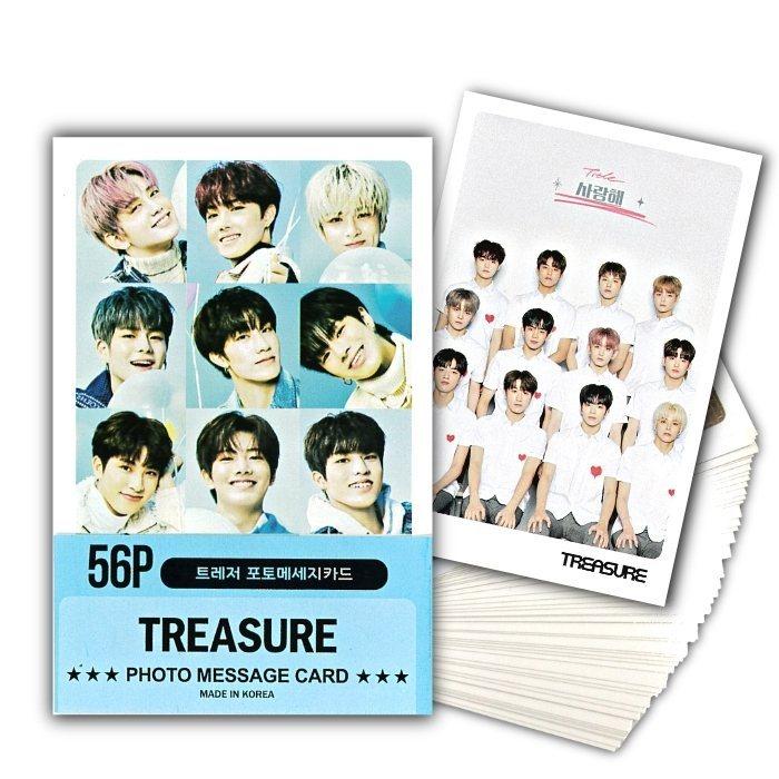 TREASURE トレジャー 値下げ グッズ トレカ 56枚 韓国 フォト 写真 コレクション 新発売 カード 画像