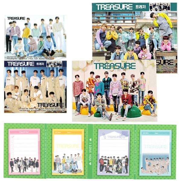 Treasure トレジャー グッズ メモ Kpop 韓国 ぱたぱた メモ アイドル 文房具 写真 Ki2103 Pm Trea 7 5 3アクセサリーshop 通販 Yahoo ショッピング