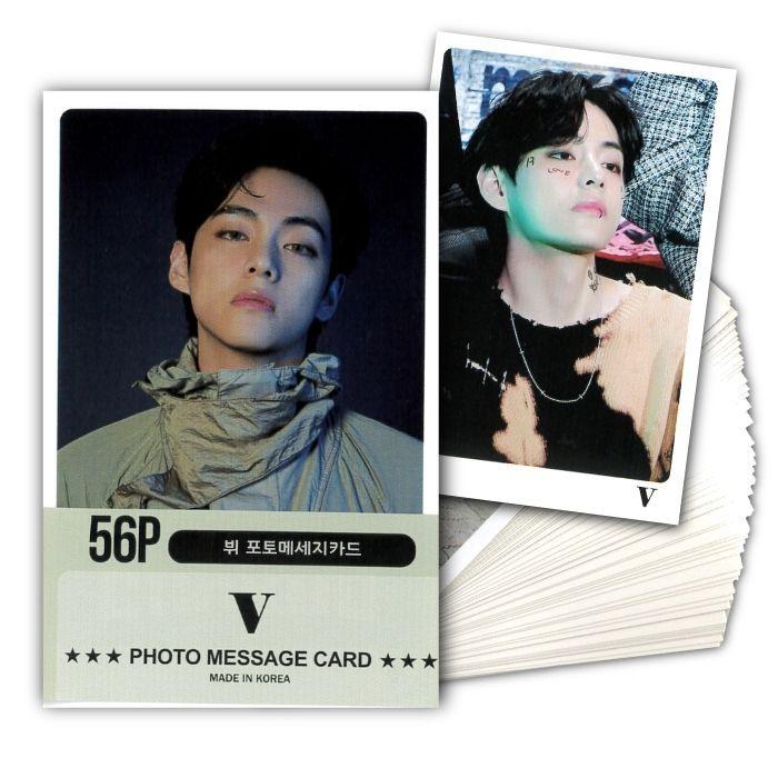 人気 Bts V カード セット 56枚 Bts グッズ テテ 防弾少年団 テヒョン ファッション通販