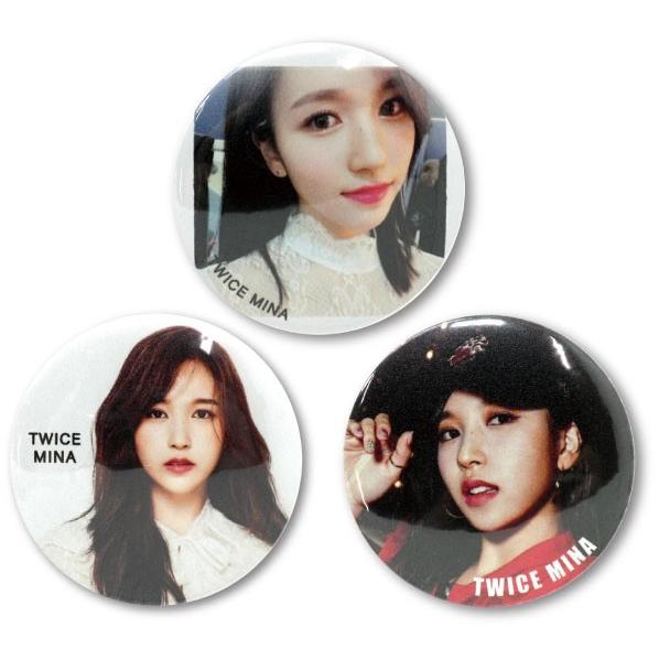 Twice ミナ 缶バッジ グッズ Mina トゥワイス 缶バッヂ トワイス 3個セット Pncb Mina 7 5 3アクセサリーshop 通販 Yahoo ショッピング