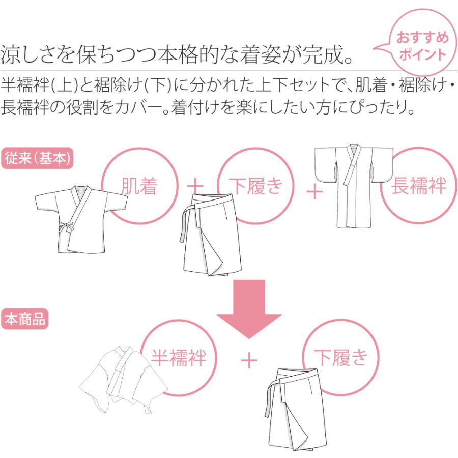 【小柄な方向け】正絹 絽 夏着物3点セット 名古屋帯 長襦袢 証紙付 身丈150 なごみや 長襦袢 洗える 薄物用 夏用 日本製 二部式襦袢 平絽 絽 半襟