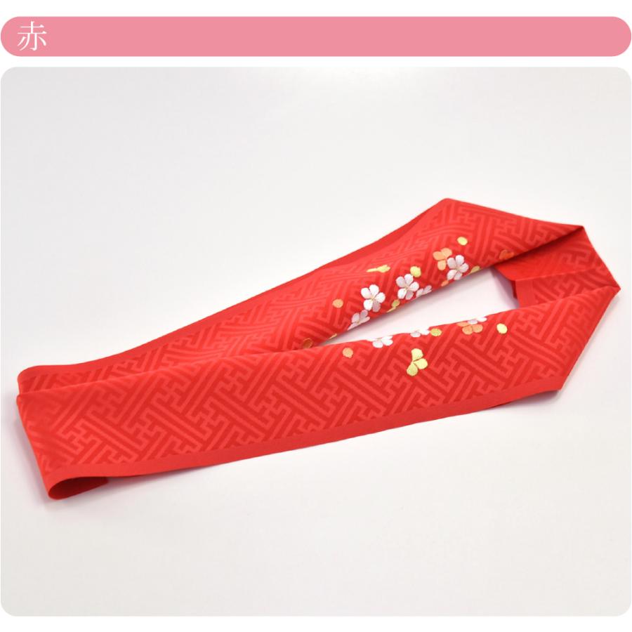 なごみや 爆買 七五三 半衿 刺繍 半襟 袷用 日本製 子供用