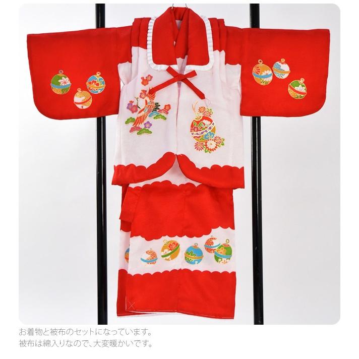 史上一番安い 新品 女児 お宮参り着 産着 一つ身 三歳 女の子 着物 初着 - お宮参り用品