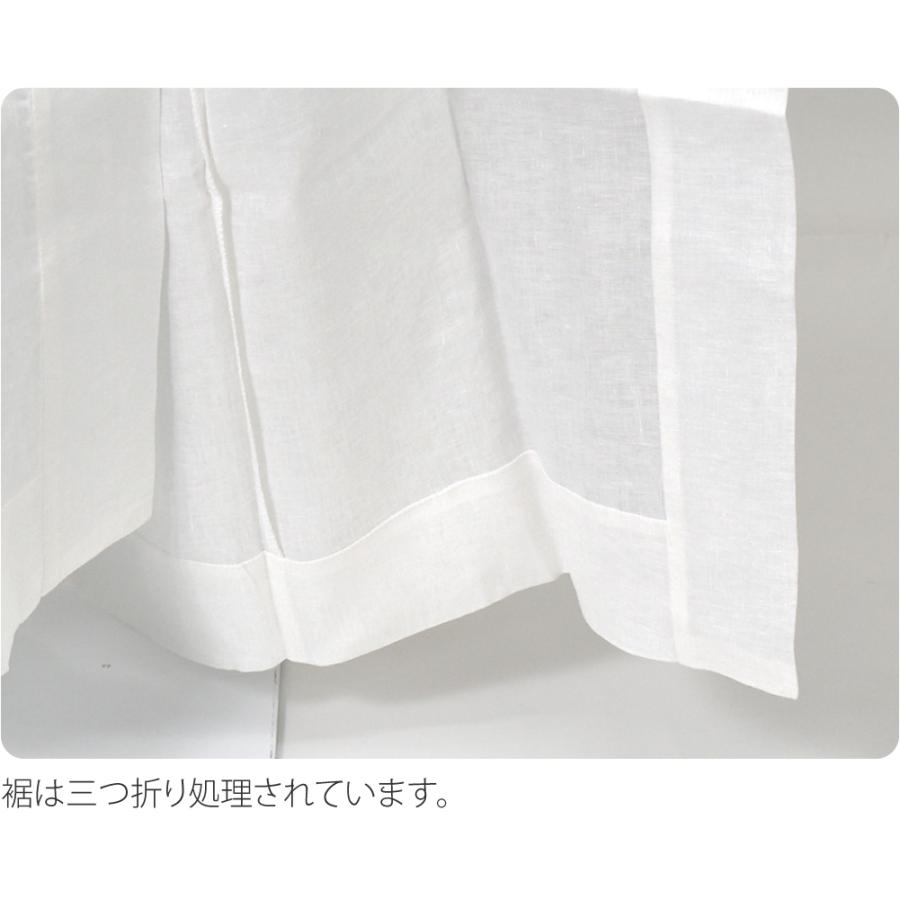 なごみや 長襦袢 洗える 薄物用 夏用 本麻 長襦袢 絽 半襟付 衣紋なし