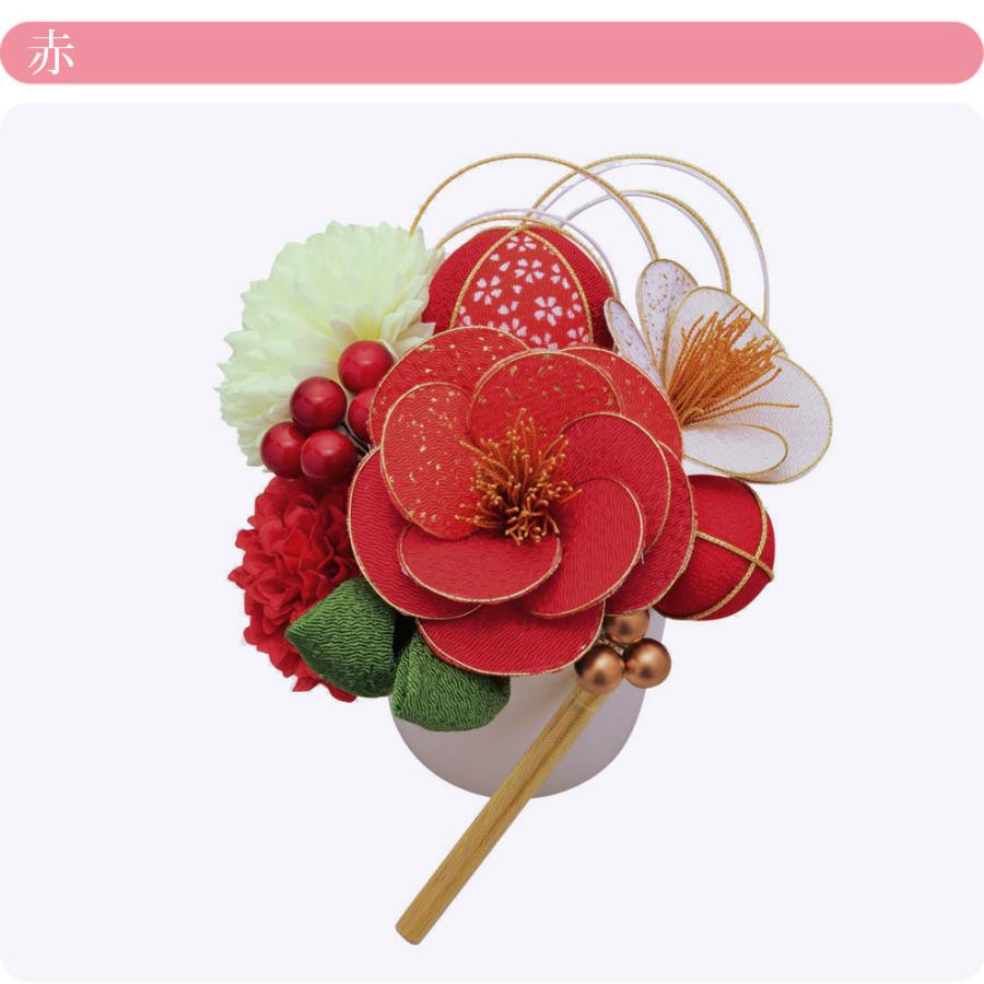 和装 髪飾り 成人式 振袖 通年用 日本製 雪椿 ちりめん玉 水引 マム 房付 花 Uピン 花瓶 インテリア 礼装 おしゃれ 大人 レディース 女性10022818 なごみや 和装 髪飾り 成人式 振袖 通年用 日本製 雪椿 ちりめん玉
