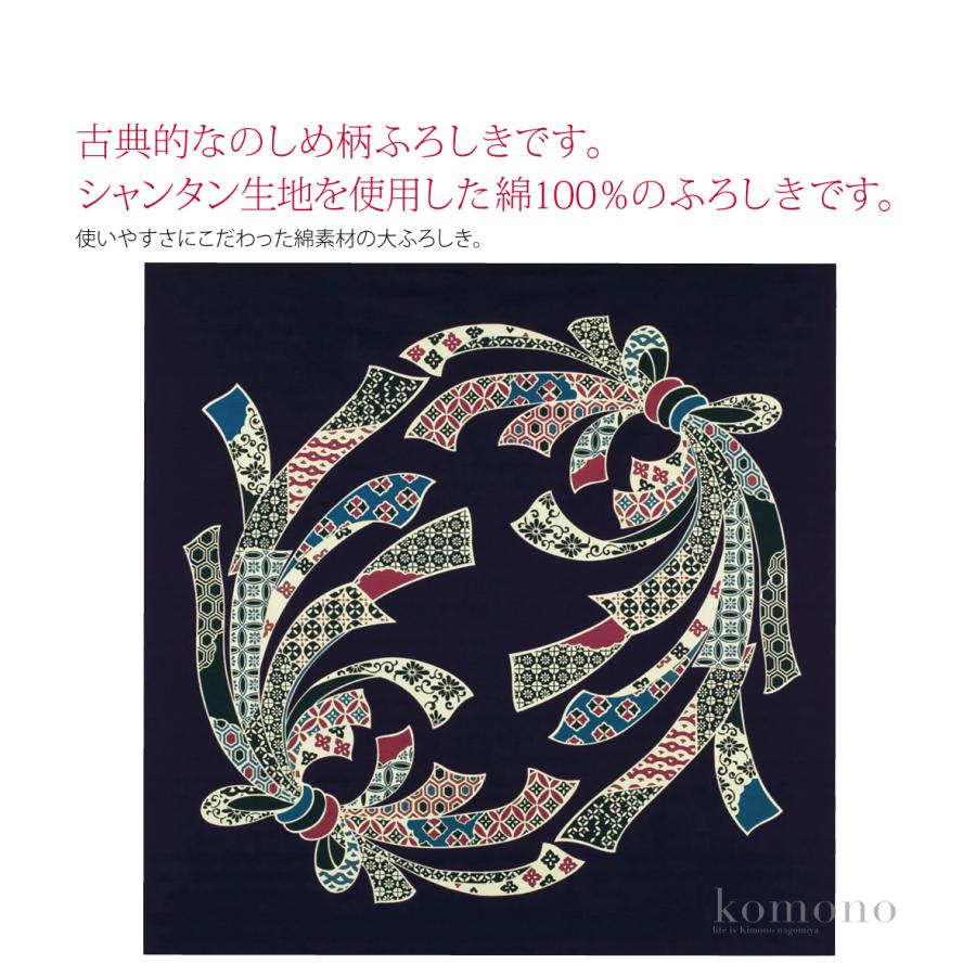 一反風呂敷 熨斗目模様