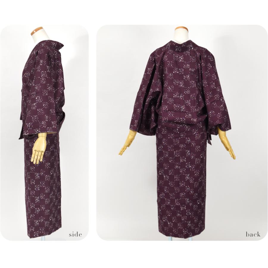 なごみや 洗える着物 単品 二部式着物 プレタ 和柄 仕立て上がり