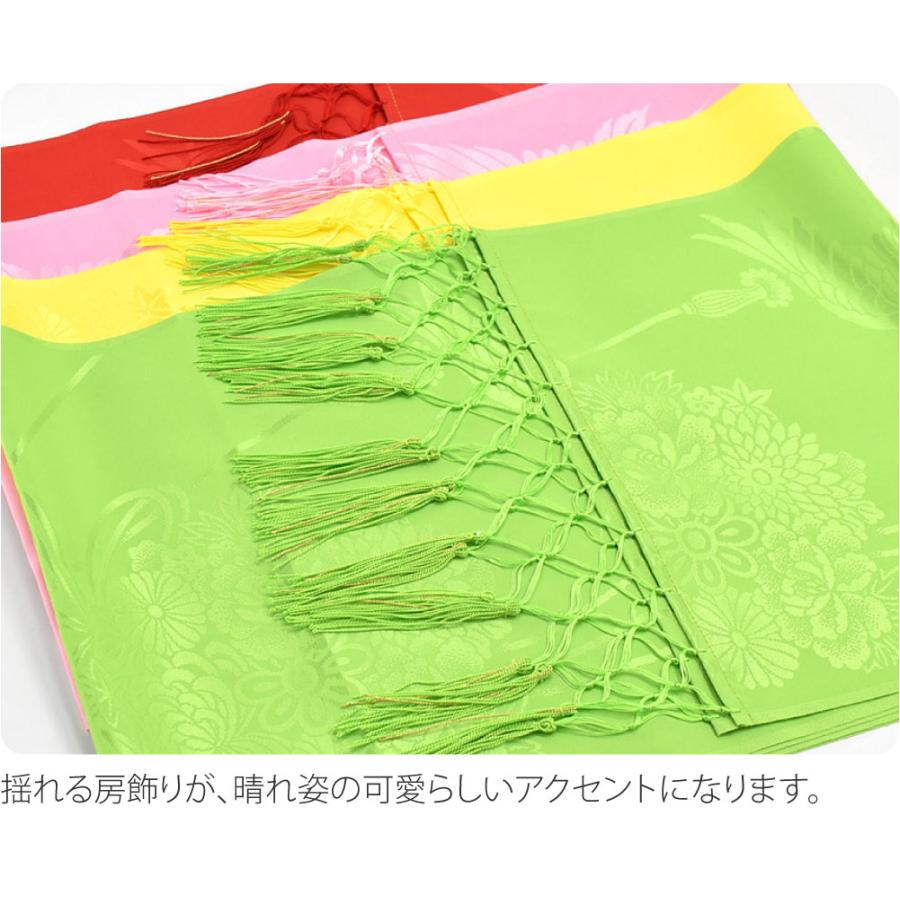なごみや 七五三 帯揚げ しごき セット 通年用 子供用 化繊 しごき
