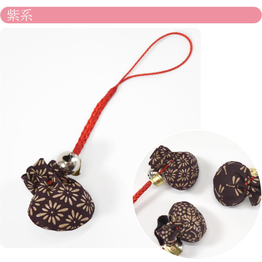 なごみや 爆買 和柄 根付け 通年用 日本製 印傳屋 根付巾着 柄お任せ