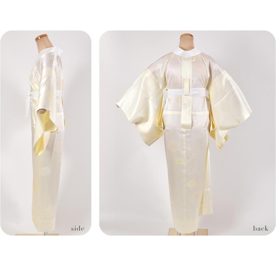 なごみや 長襦袢 洗える 袷用 日本製 紙人形 東レ シルック プレタ