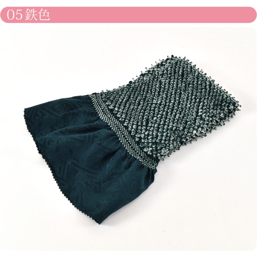 なごみや 振袖用 帯揚げ 絞り 袷用 日本製 唄総絞り 正絹帯揚 無地