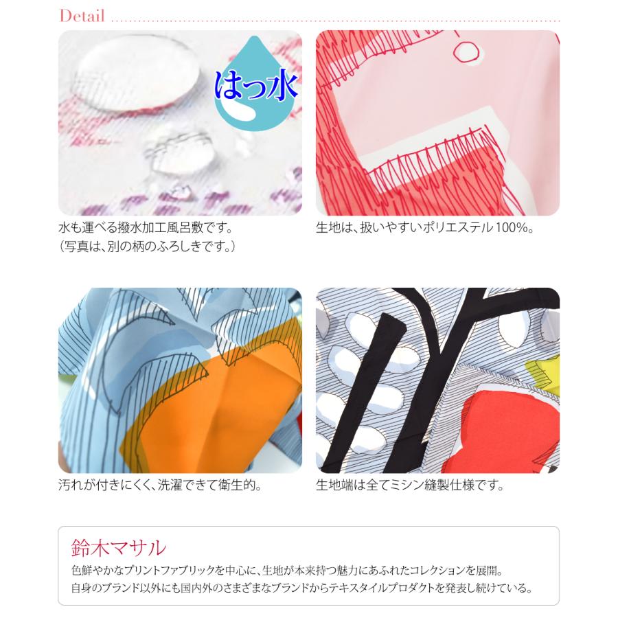 超PayPay祭 風呂敷 通常 通年用 日本製 むす美 70鈴木マサル アクア