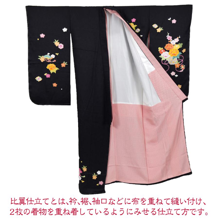 なごみや 七五三 着物 7歳 日本製 逸品 正絹 大四つ身 手描き なごみや 七五三 着物 7歳 日本製 逸品 正絹 大四つ身 手描き
